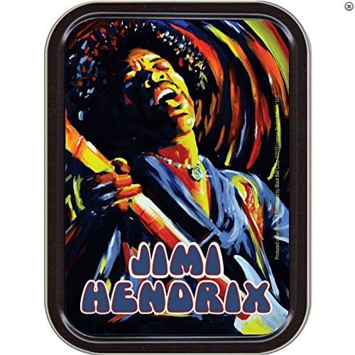 Jimi Hendrix Storage / Stash Tin 4.5"x3.5"