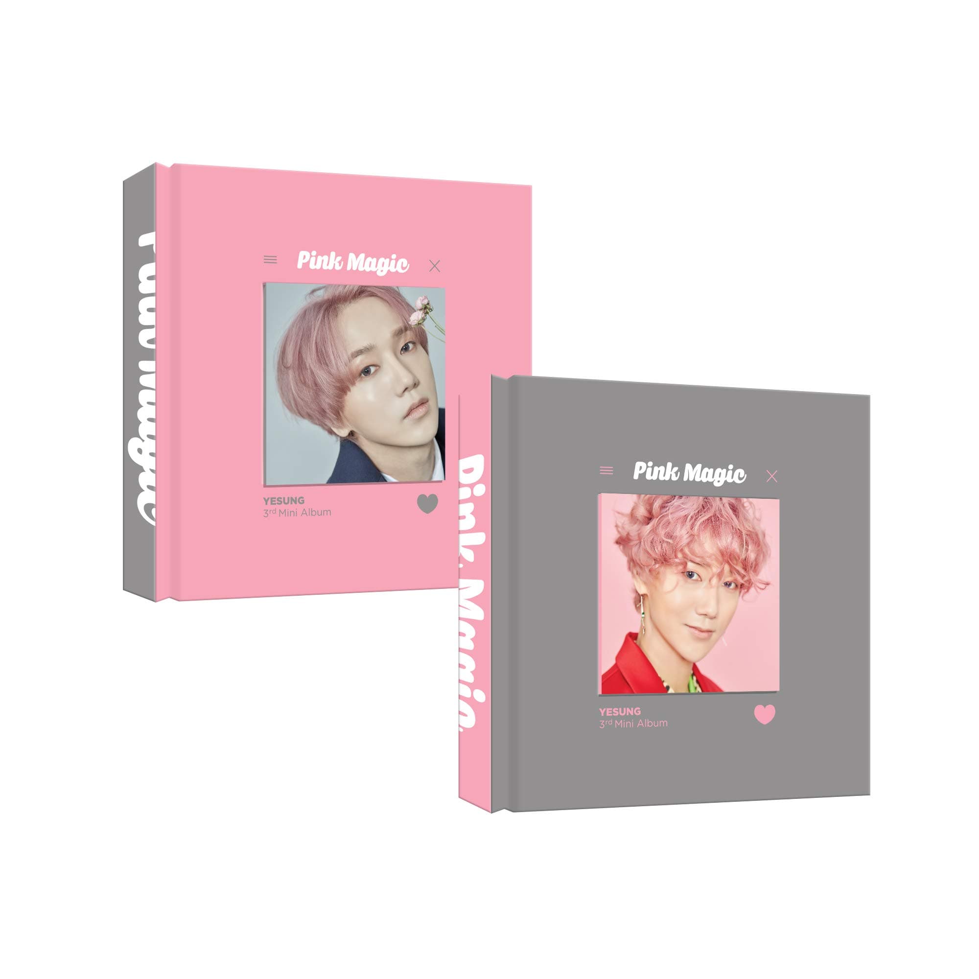 SM Entertainment YESUNG Super Junior - Pink Magic [Random ver.] (3rd Mini Album) CD+Photobook+Folded Poster