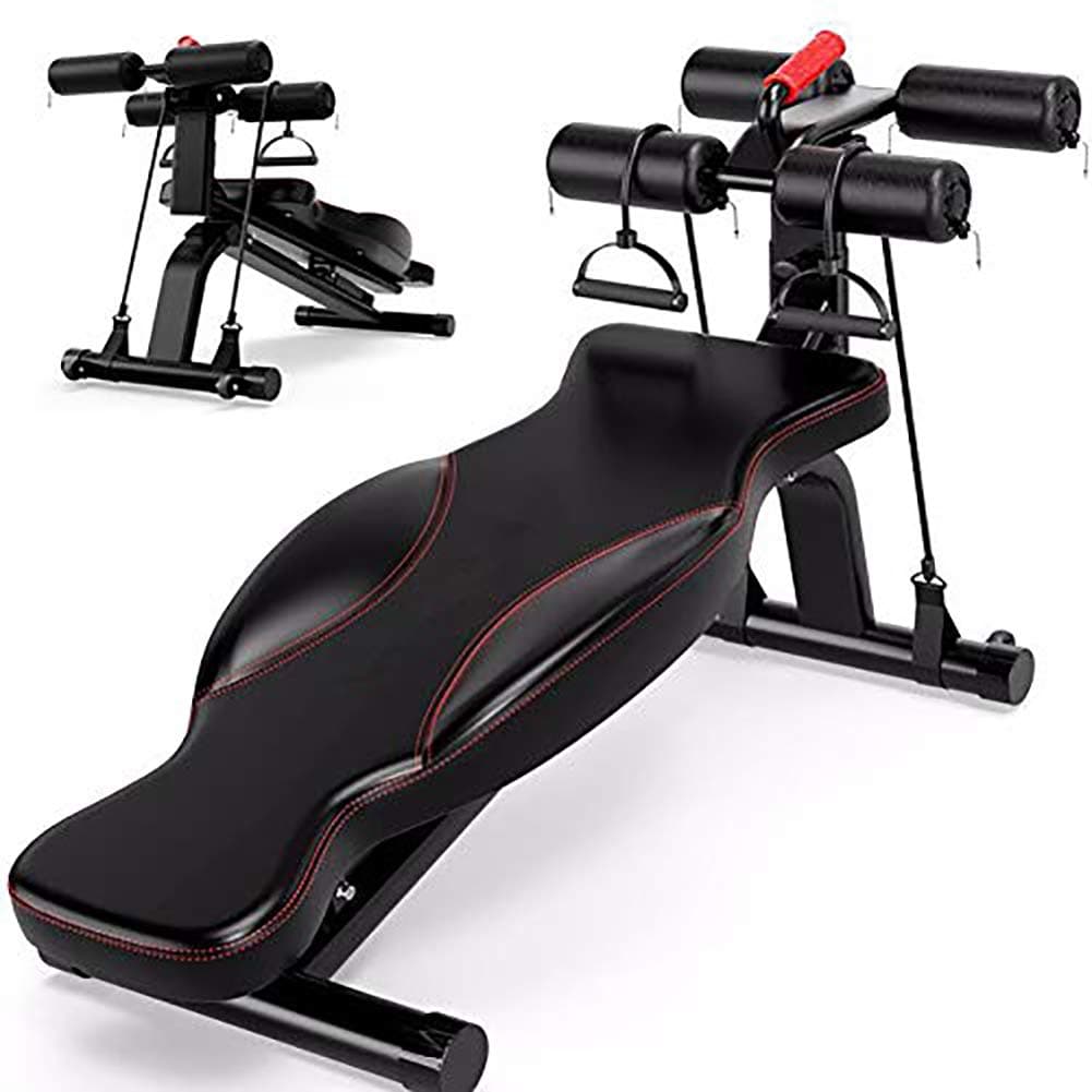 Adjustable Sit-Up Weight Bench Multi-Function Fitness Chair Dumbbell Stool,Support Abs Training Full Body Workout Benches Fitness Machine,for Whole Body Max Weight Capacity 150Kg