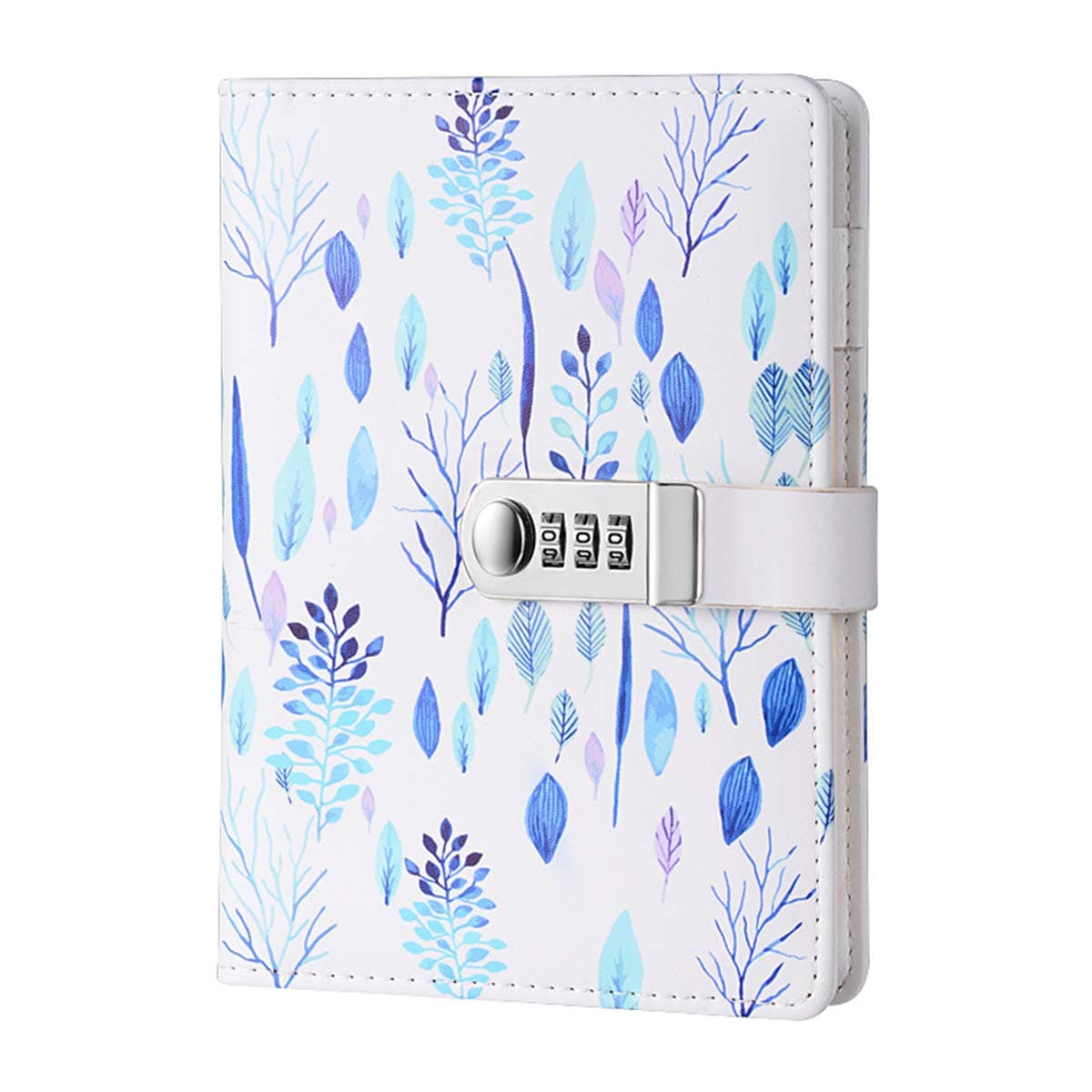 ToiM PU Leather Journal, A5 Secret Diary with Lock (Forest)