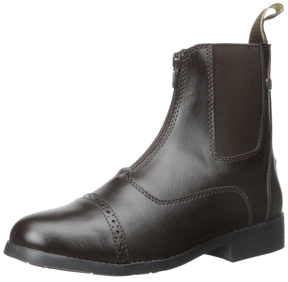 EQUISTAR Women's Zip Paddock Boot Brown 7 1/2 M US