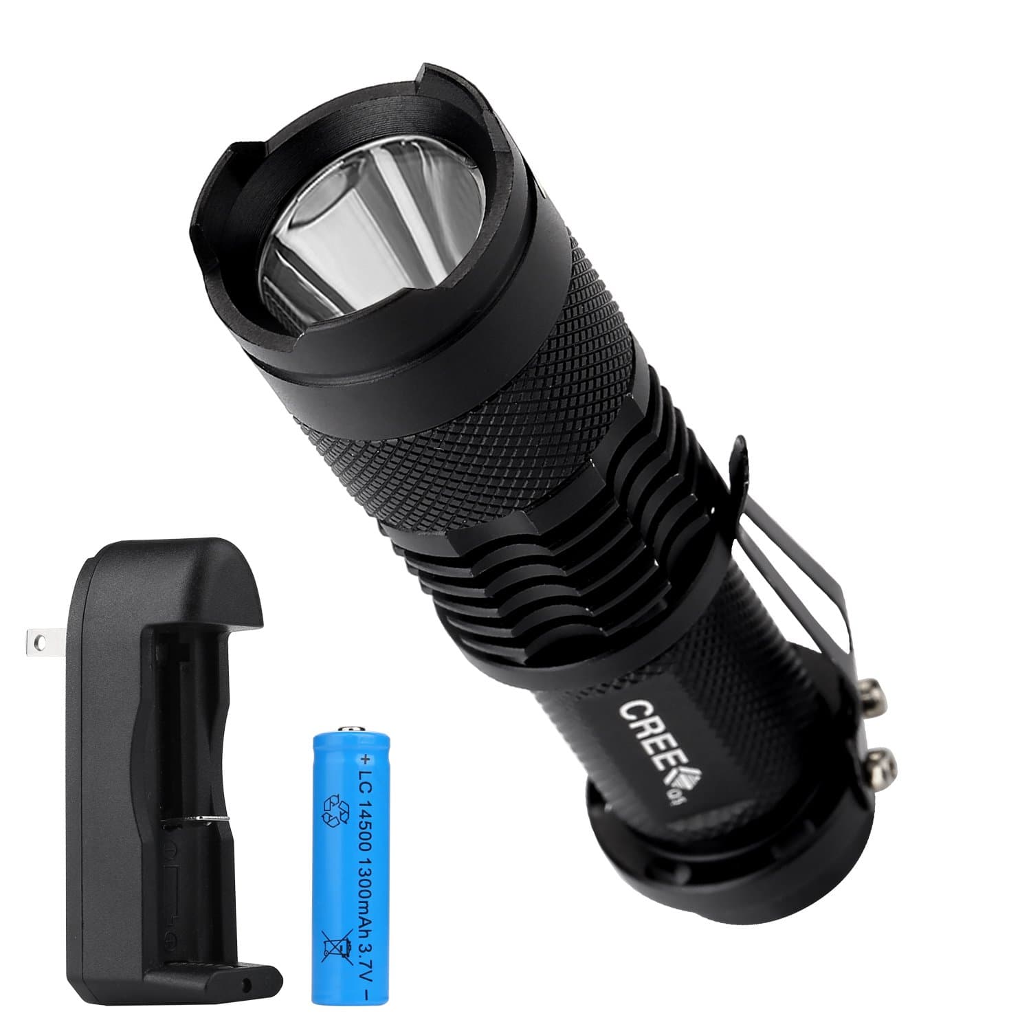 GSPON LED Flashlight,Outlite High Power 3 Mode Tactical Flashlight Handheld Waterproof Flashlight for Outdoor