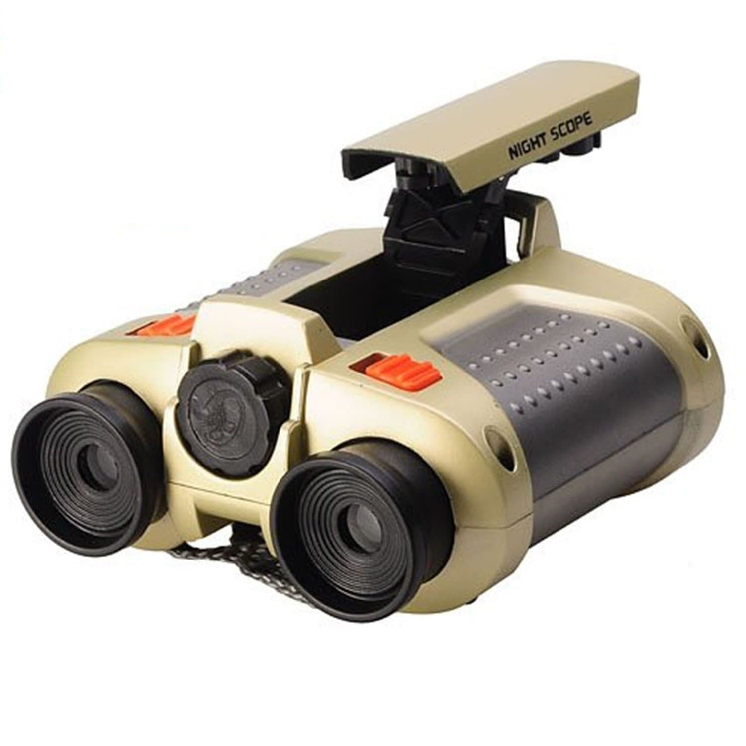 XCSSKG 4x30 Binocular Telescope Pop-up Light Night Vision Scope Binoculars Novelty Children Kids Boys Toy Gift