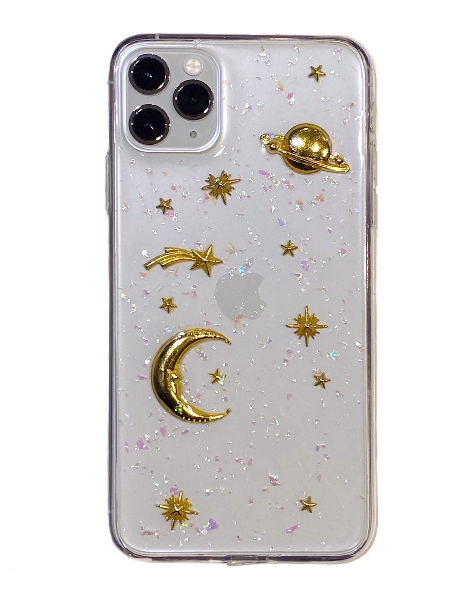 CaserBay iPhone Phone Case 3D Elegant Unique Design Shiny Glitter Jeweled Soft Silicone Rubber Slim Gel Phone Cover for 6.5 inch iPhone 11 Pro Max