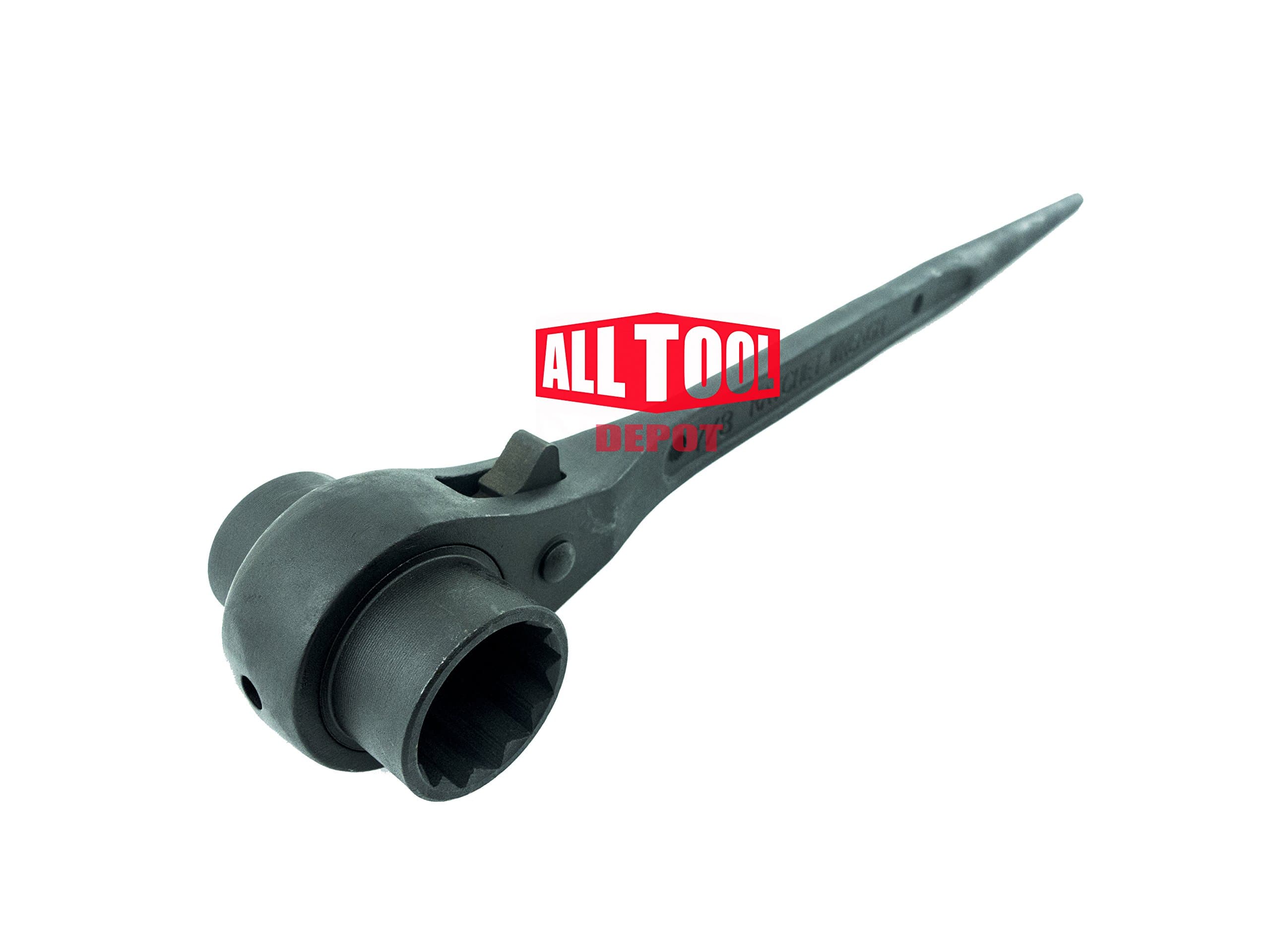 All Tool Depot 3/4 & 7/8 Scaffold Podger Ratchet Spanner Ratcheting Socket Wrench (1 Pack)
