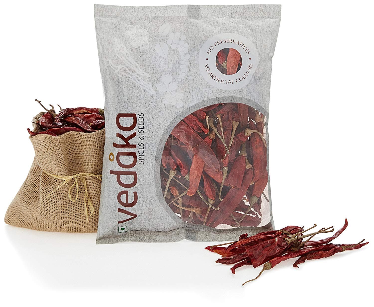 Vedaka Red Chilli (Lal Mirch), 100g
