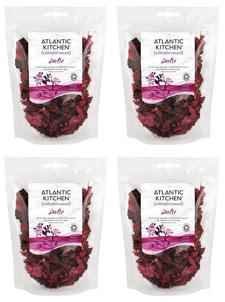 (4 PACK) - Atlantic Organic Wildcrafted Dulse Seaweed| 40 g |4 PACK - SUPER SAVER - SAVE MONEY
