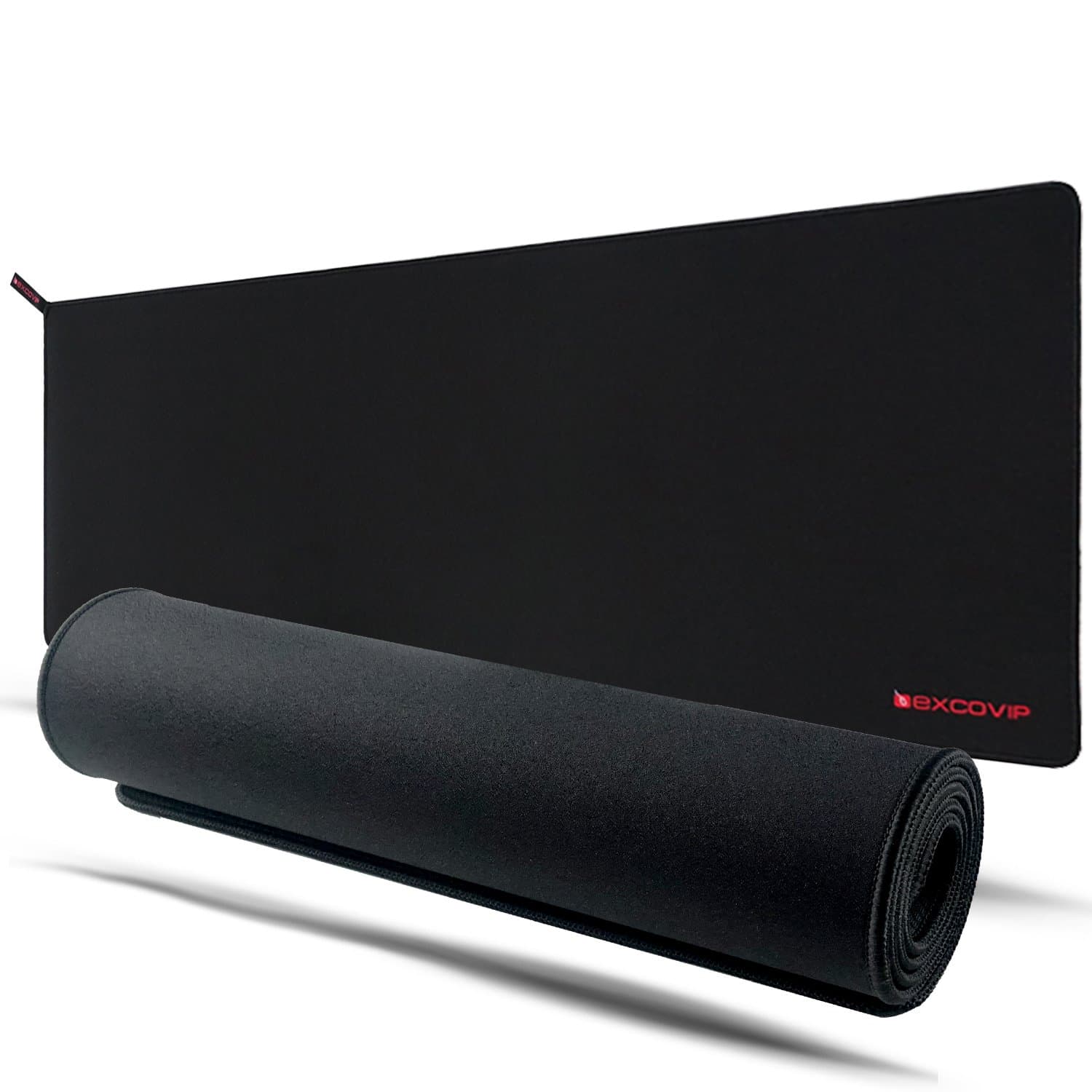 Black Professional Gaming Keyboard Mouse Pad XXL Large Long Computer Gaming Mouse Mat for Laptop Computer PC Accessories Size: 35.5''X14''X0.16''