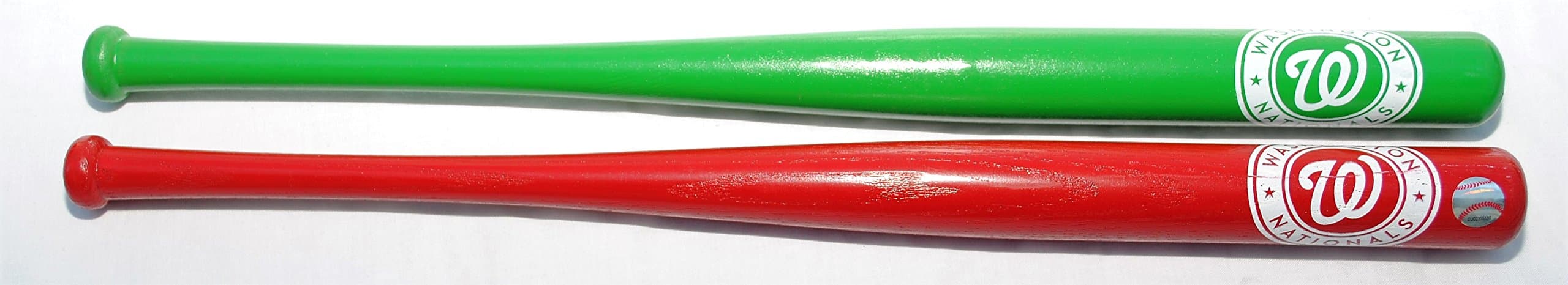 Washington Nationals Commemorative Mini Baseball Bat x 2