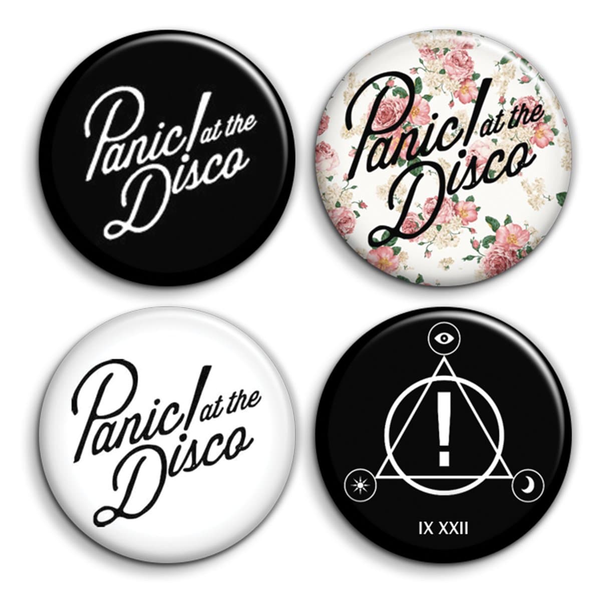 Panic at the Disco - Button Badges (Set of 4)
