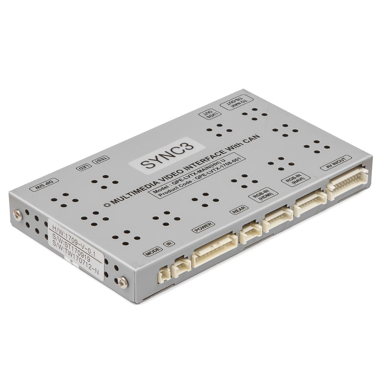 qdisCar Video Interface Compatible with Ford Explorer, with Mustang, with F150, with Kuga, with Focus 2016– My with Sync 3 Monitor