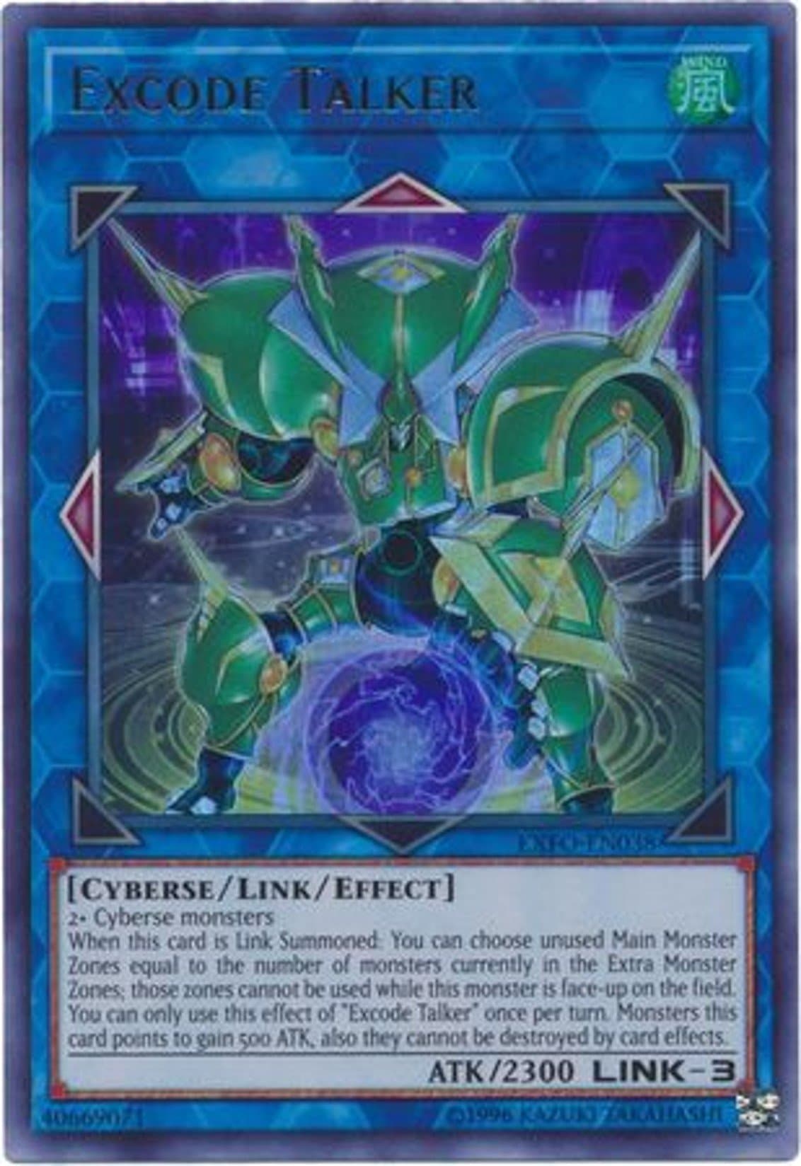 Brand New Code Talker: EXFO-EN038 Excode Talker (Ultra Rare Unlimited) MINT Yu-Gi-Oh! Card| Extreme Force [EXFO] Unlimited Singles