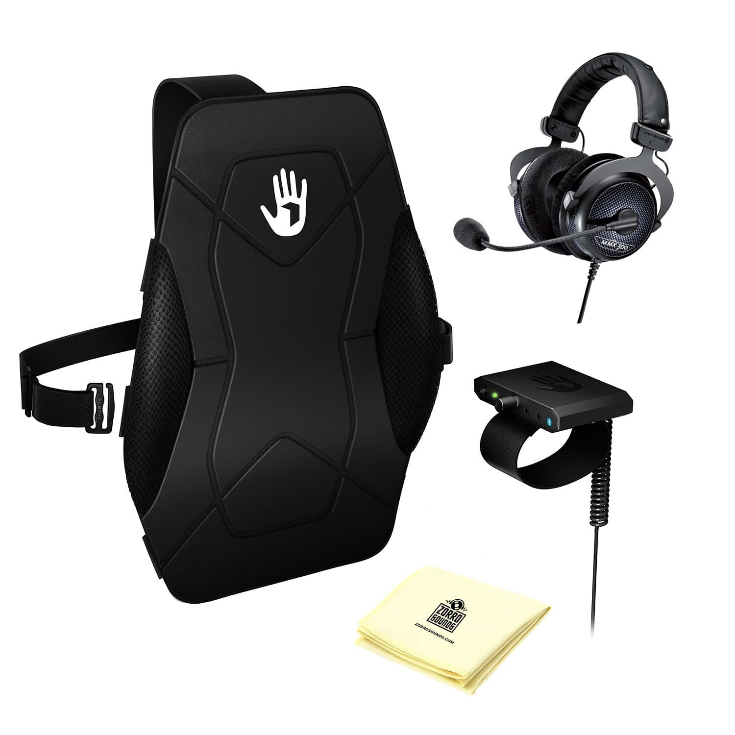Subpac S2 Tactile Bass System Serious Gamer Bundle with BeyerDynamic MMX300 Gaming Headphones