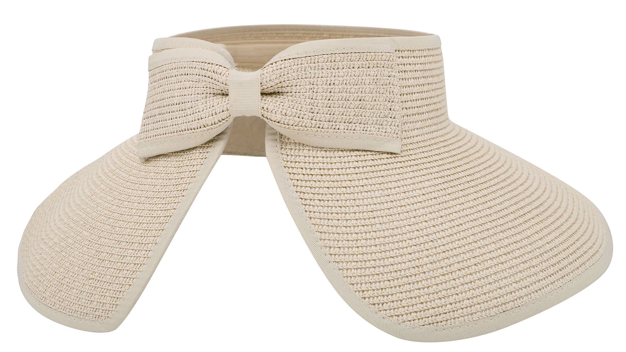 Womens UV Protective Floppy Sun Hat Wide Brim Beach Packable Straw Visor