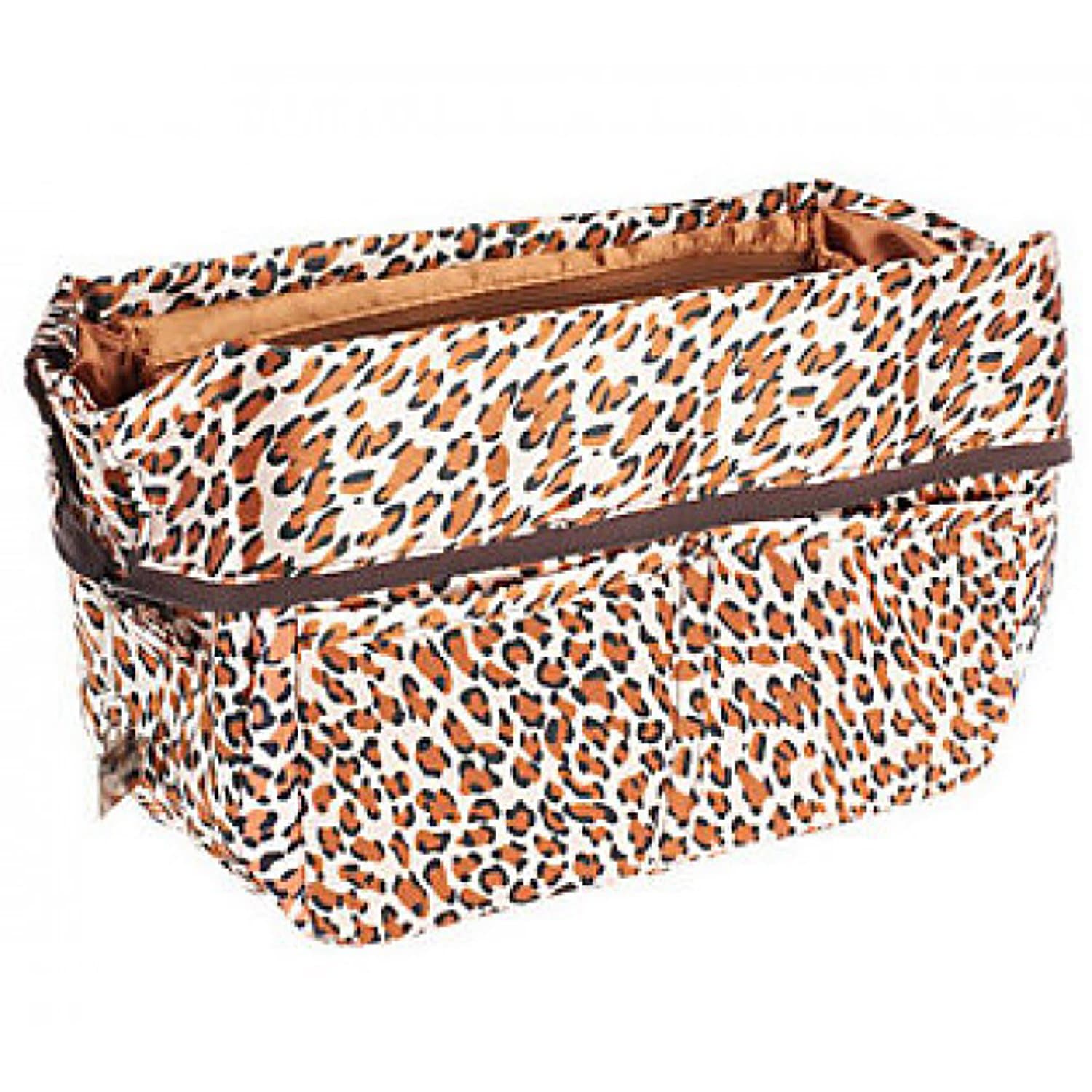 Pursfection EXPANDABLE Purse Organizer - Leopard/Tan