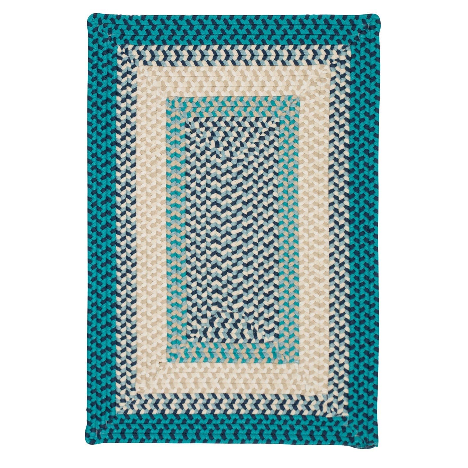 Montego Rugs, 12' x 12' Square, Oceanic
