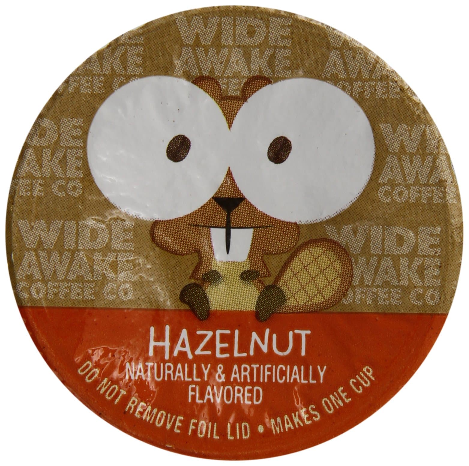 Wide Awake CoffeeHazelnut Cream Single Serve Cup, 12 Count