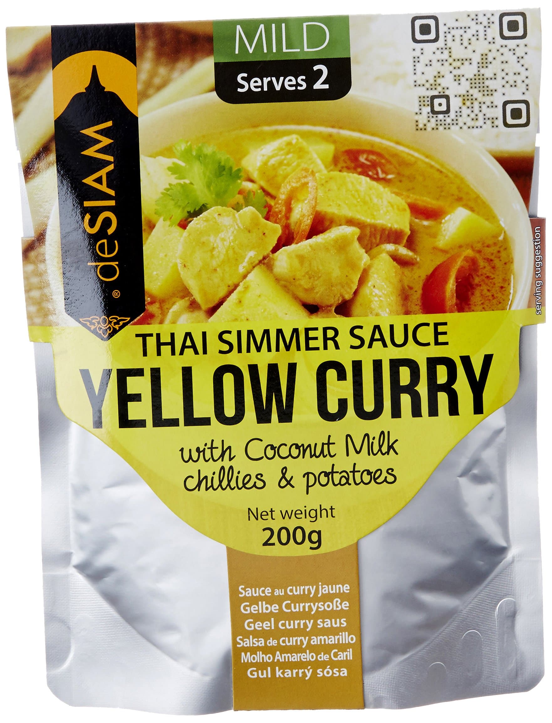 deSiam Yellow Curry Sauce, 200 g