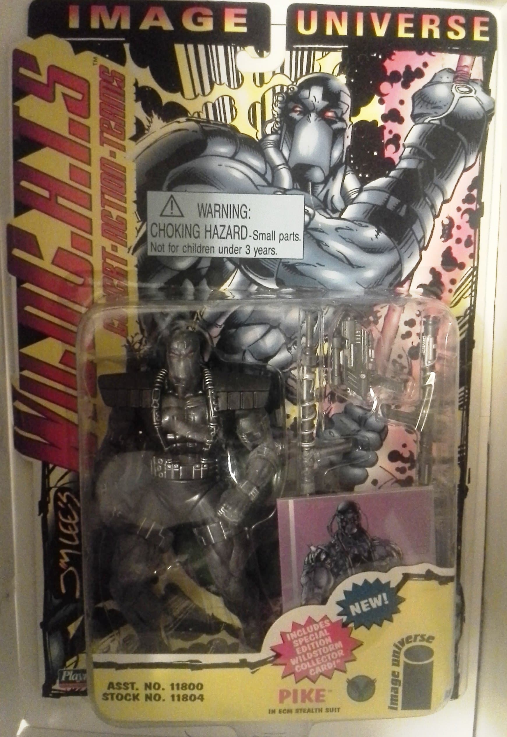 Image Universe Wild C.A.T.S Covert Action Teams: Pike in ECM Stealth Suit Action Figure