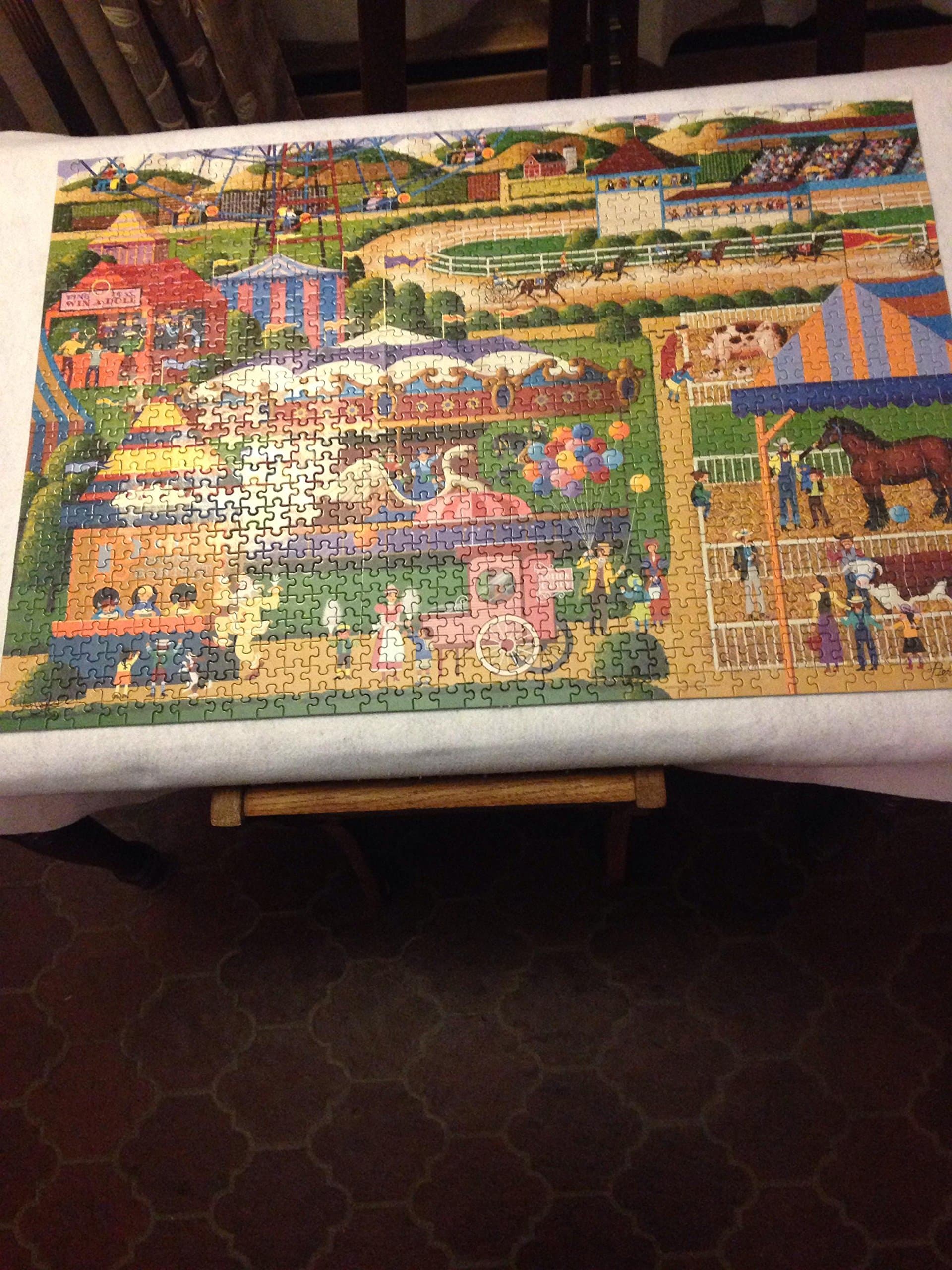 Hometown Collection County Fair 1000 Piec Puzzle