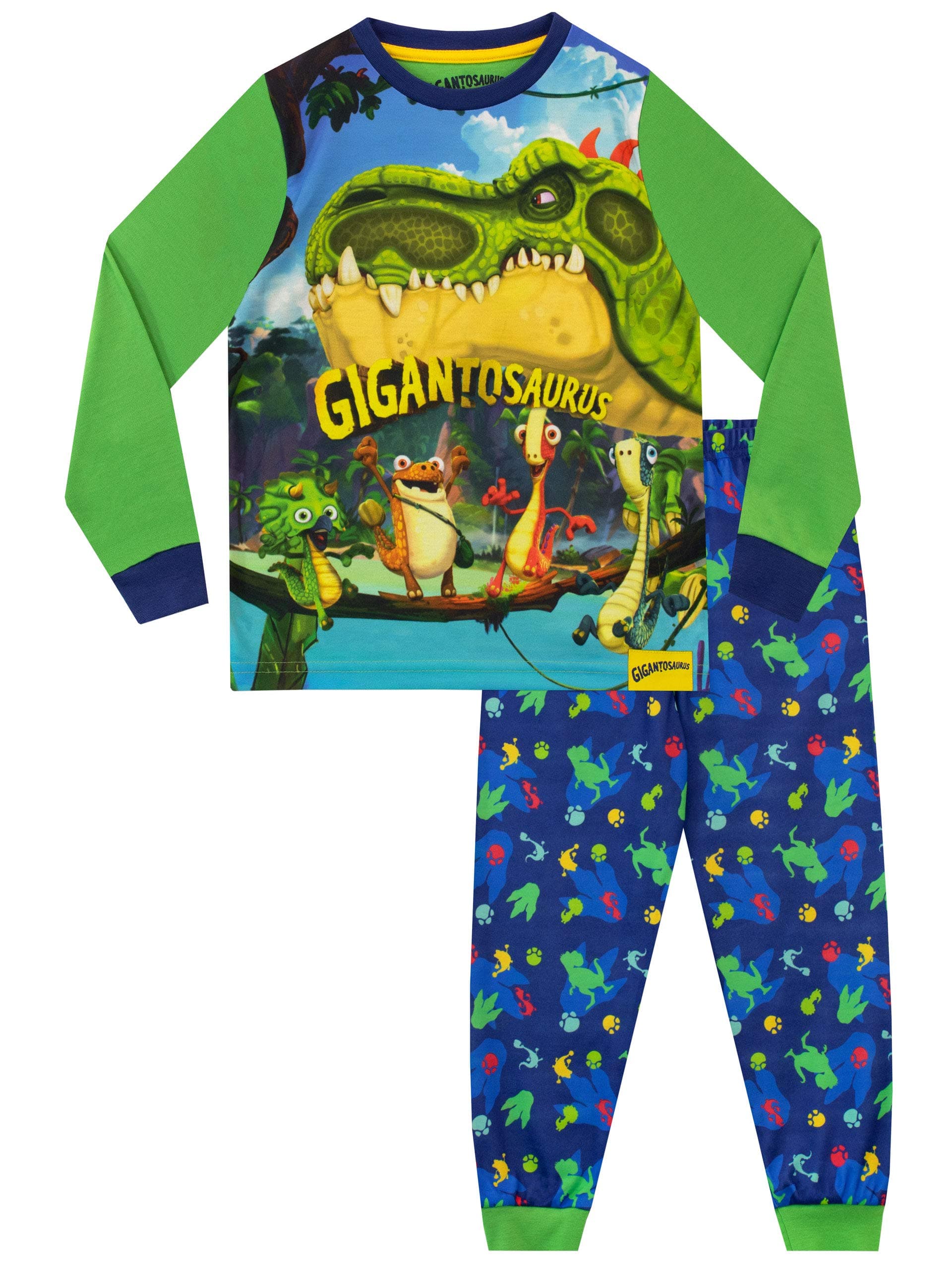 Boys Pajamas Dinosaur Multicolored