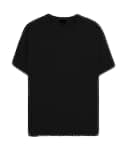 GenericMen's Black T-Shirt Half Sleeve - Black
