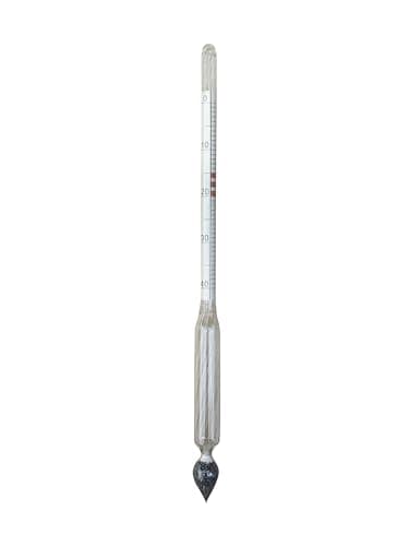 Baume Hydrometer 0/40 Salinometer (Sodium Cloride) (LSBH01) Scientific Salt Hydrometers Measure Sodium Chloride or Calcium Chloride