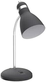 LEPOWER Metal Desk Lamp, Eye-Caring Table Lamp, Study Lamps with Flexible Goose Neck for Bedroom and Office (Sandy Black)