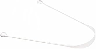 Maharishi Ayurveda Ayurdent Tongue Cleaner for Kids Ages 10+ and Adults - Premium Ayurvedic Silver Oral Hygiene Tongue Scraper Tool for Effective Bacteria & Plaque Removal (Pack of 2)