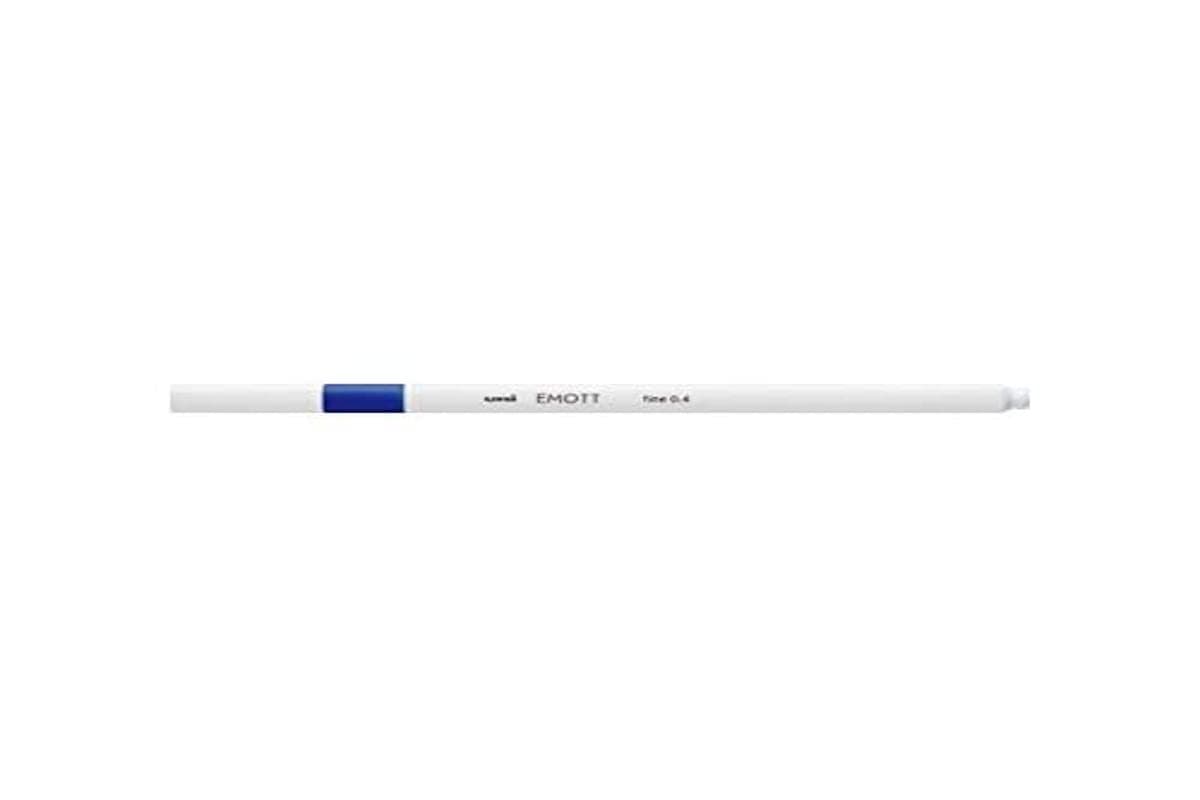 Uni Mitsubishi Emott Fineliner Pen, Blue