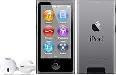 M4 Compatible lPod Nano 16GB Gray Packaged in Plain White Box