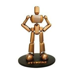 Toynk Stikfas 14" Bronze Figure