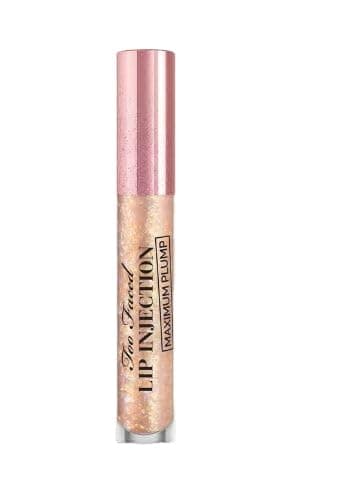 Too Faced Lip Injection Maximum Plump Extra Strength Hydrating Lip Plumper - Cosmic Crush (clear base with glitter) 0.14 oz / 4.0 g