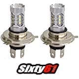 LED Headlight Bulb for Ski-Doo Summit HID 35W CREE White High Power, Skidoo