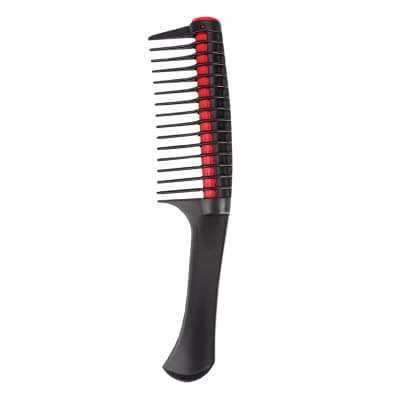Bliss-Anti Splicing, Anti-static Integrated Roller comb to Detangle unmanageable Hair lady Men Unisex long hair large Tooth Comb Hair Brush Hairdressing Salon Plastic Hair detangle brush