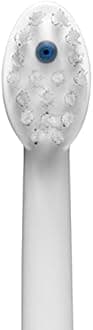 Waterpik Genuine Compact Size Replacement Brush Heads With Covers for Sonic-Fusion Flossing Toothbrush SFRB-2EW, 6 Count White