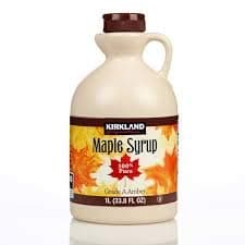 Kirkland Maple Syrup - 3 x 1Ltr