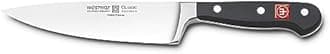 Wusthof 16 cm Cooks Knife, Black, steel