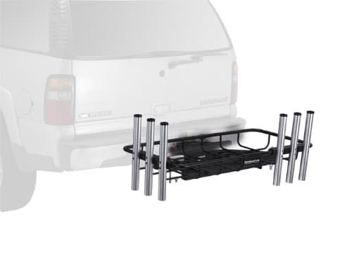 Stowaway Hitch Mount Rod Holder | Swingaway Frame