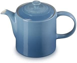 Le Creuset Grand Teapot, Stoneware, 1.3 litres, Serves 4 Cups, Chambray, 70703134340000