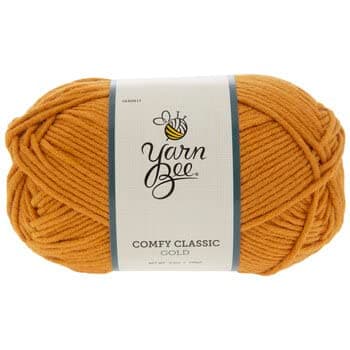 Yarn Bee Gold Comfy Classic 3.5 Oz