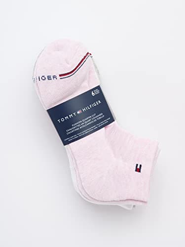 Tommy Hilfiger Womens Quarter Socks - 6 Pack Soft Cushioned Performance Stretch Athletic Ankle Socks for Women (Size: 4-10)