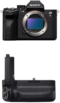 Sony Alpha 7R V Full-Frame Mirrorless Interchangeable Lens Camera with Vertical Grip for Sony Alpha 7R IV - VG-C4EM