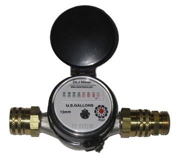 DLJ Garden Hose Bibb Water Meter