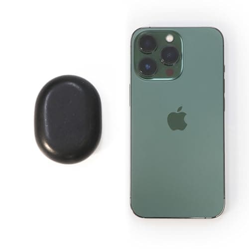 Master Massage 8 Piece Large Ovular Black Basalt Hot Stone Rock Massage Lava Energy Pack