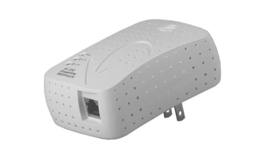 AV200 Powerline Ethernet Wall Mount (Home User Edition)