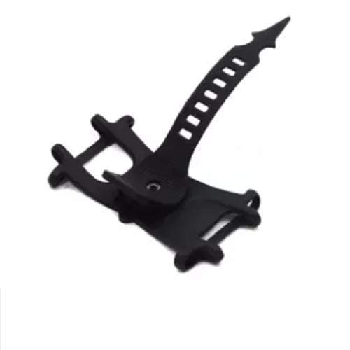 Aeoss Universal Bicycle Phone Holder Silicone Elastic Band Handlebar Bracket Support Motorcycle Mount for Mobiles Till 6.5"