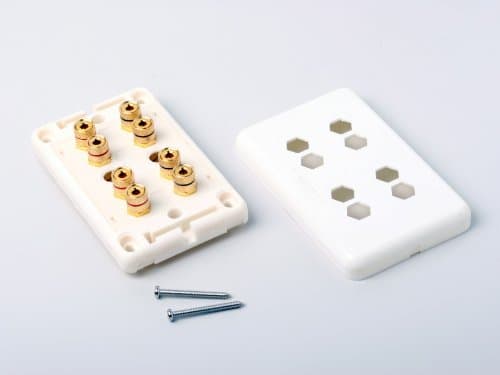 Atlona Wall Plate for 5 Speakers