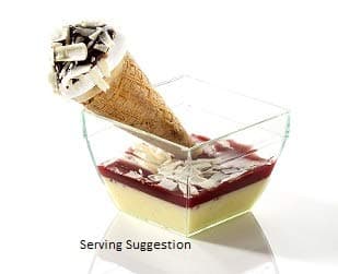 Creative Gourmand Pidy 2.4" Mini Waffle Cone - 21ct