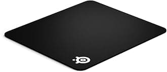 SteelSeries QcK Heavy Cloth Gaming Mouse Pad - 6mm Extra Thick Non-Slip Base - Micro-Woven Surface - Optimized For Gaming Sensors - Size L - Black
